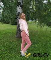 skinny blonde amateur katie posing in her sexy sportswear in public144484