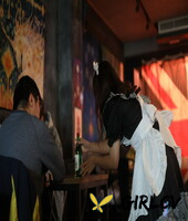 naughty asian maid wen ruixin fucks a stranger she just met at the coffee shop230191