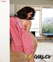cuddly latina babe vanessa veracruz slipping off her thong panties