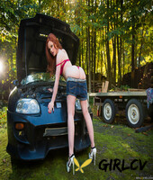 hot redhead ella hughes shows big round ass & displays pierced pussy outdoors150239