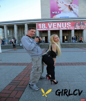 german pornstar celina davis poses seductively in her hot outfit in public128906