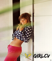 exotic centerfold sharon clark showing off her tanned boobs and booty118095