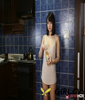 japanese solo girl mihono unveils her small tits in black underwear93969
