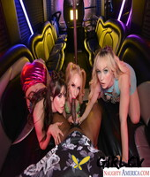 skinny teen strippers flaunt their bodies and share a long bbc in a hotel234549