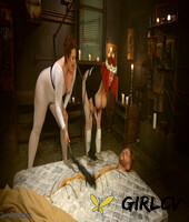 chubby femdoms mimosa & april flores whip and facesit slave boy sebastian keys130299