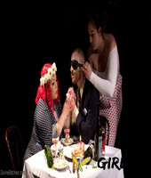 chubby femdoms mimosa & april flores whip and facesit slave boy sebastian keys130286