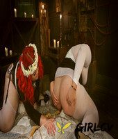 chubby femdoms mimosa & april flores whip and facesit slave boy sebastian keys130293
