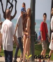 adorable teen friends faye and larysa strip in public and indoors and kiss