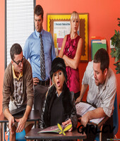 schoolgirl with big tits dylan riley has wild sex with the professor in class198752
