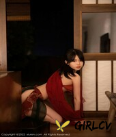seductive chinese dancer xiuren poses in her hot dress in a solo97076