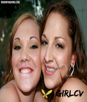 curvy amateur babes krystal & lexi show off their big bums & give a double bj131366