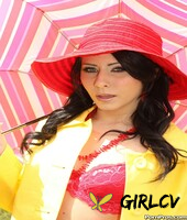 hot german teen madison ivy strips down naked while holding umbrella outdoors172908