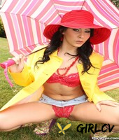 hot german teen madison ivy strips down naked while holding umbrella outdoors172910
