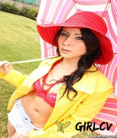 hot german teen madison ivy strips down naked while holding umbrella outdoors172912