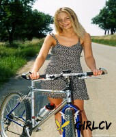 teen zuzana g gets off her bike strips and plays with her pussy in public207861