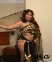 chubby indian girl bumikia sheds traditional clothing to show her natural tits160425
