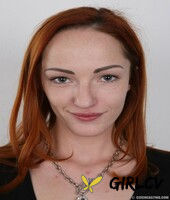 wicked hot redhead katerina strips off to show small boobs in audition shoot113860
