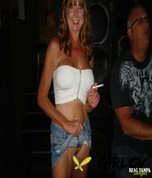 mature blonde gabby smith & her naughty cronies show titties at a wild party