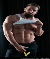 muscular gay shows off his athletic naked body and his big dick221046