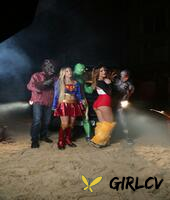 hardcore party slut lullu gun & costumed pals enjoy fiendishly wild group sex140897