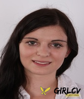 brunette teen sets her naked body free of clothing for the first time