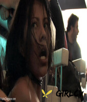 public disgrace starring gabor hot brunette naked photos