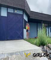claudia macc and a girlfriend piss upon slope paved with stones147373