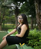 beautiful asian model elena posing in her sexy black outfit outdoors148228