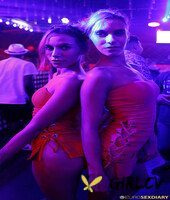 strippers in provocative outfits fox twins having an intense pov 3way237340