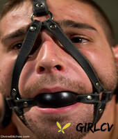 lezdom bobbi starr torturing her slaves ass and hard dick in the dungeon129206