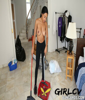 busty ebony cleaning lady anya ivy gets dicked and jizzed in pov117533