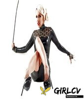 beautiful pornstar dannii harwood is posing in a latex suit179331