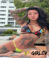 inked onlyfans model sayless savage posing in her solo compilation89099