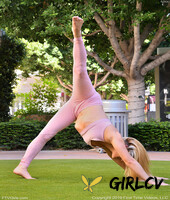 breathtaking ballerina nikki shows how flexible she is before rubbing her muff138327