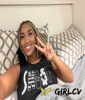 ebony solo model laila santiagoo sports a nice smile during sfw action227187
