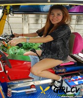 asian cute babe noy takes a ride with a stranger on his mini taxi115072