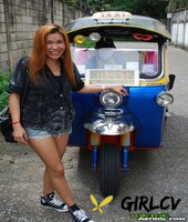 asian cute babe noy takes a ride with a stranger on his mini taxi115060