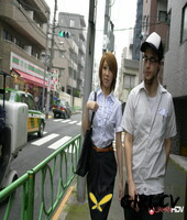 japanese girl yuka sawakita is restrained before being masturbated by black men