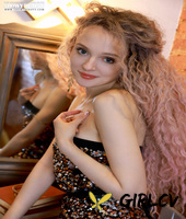 teen solo girl lilith sports long hair while getting totally naked 74691259