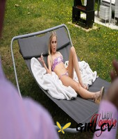 blonde teen lacey taste shows her pussy and poses naked for a black voyeur114451