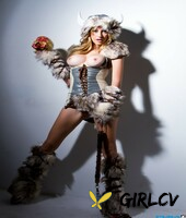 kinky american pornstar brett rossi reveals her fakes tits and poses in fur