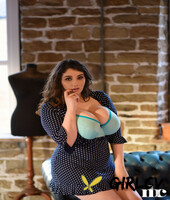 sexy fatty bella b poses in her dress & unleashes her huge natural tits197430