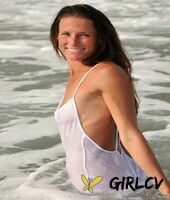 sexy skinny milf sofie marie shows her small tits & her trimmed pussy outdoors