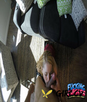 blonde teen raylin ann has pov sex with her man friend on a sofa138673