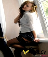 college uniform featuring tamsin k nude images148117