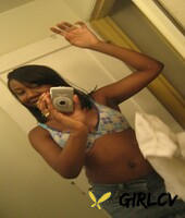amateur ebony teen elisha strips and poses naked in front of the mirror188352