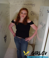 ginger teen roxana strips masturbates and blows a tasty gloryhole dong113407