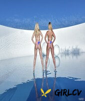 stunning kelsi monroe and anikka albrite show their giant asses in the pool90410