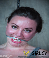 female slave amy nicole is placed into various restraints inside a dungeon178171