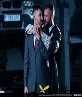 caucasian men oskar ivan and denis vega have gay sex in an automobile shop151472